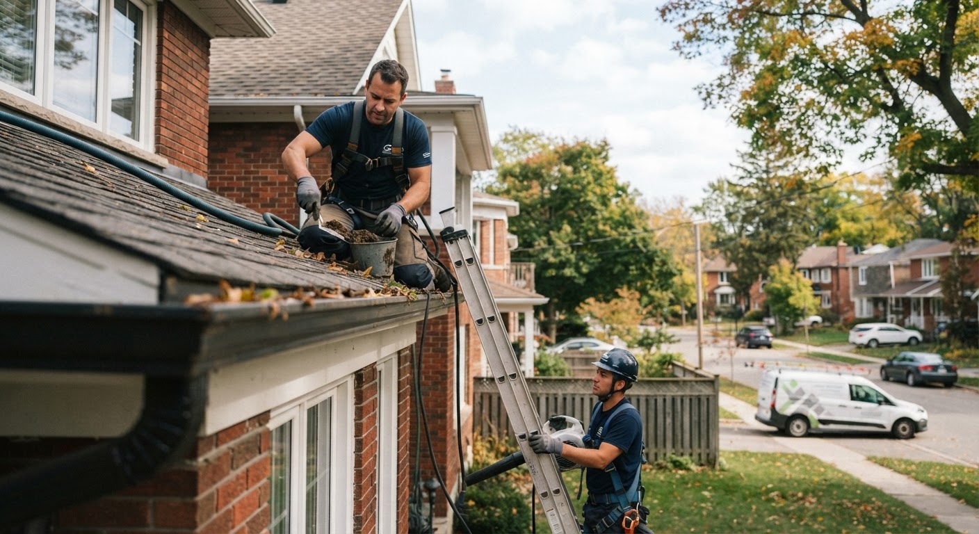 Gutter Services work by Guelph Eavestrough Pros in Guelph